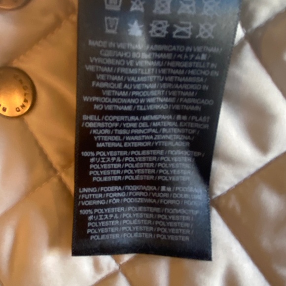 Belstaff Men’s Quilted Vest, Size 38, Cream - Picture 6 of 9